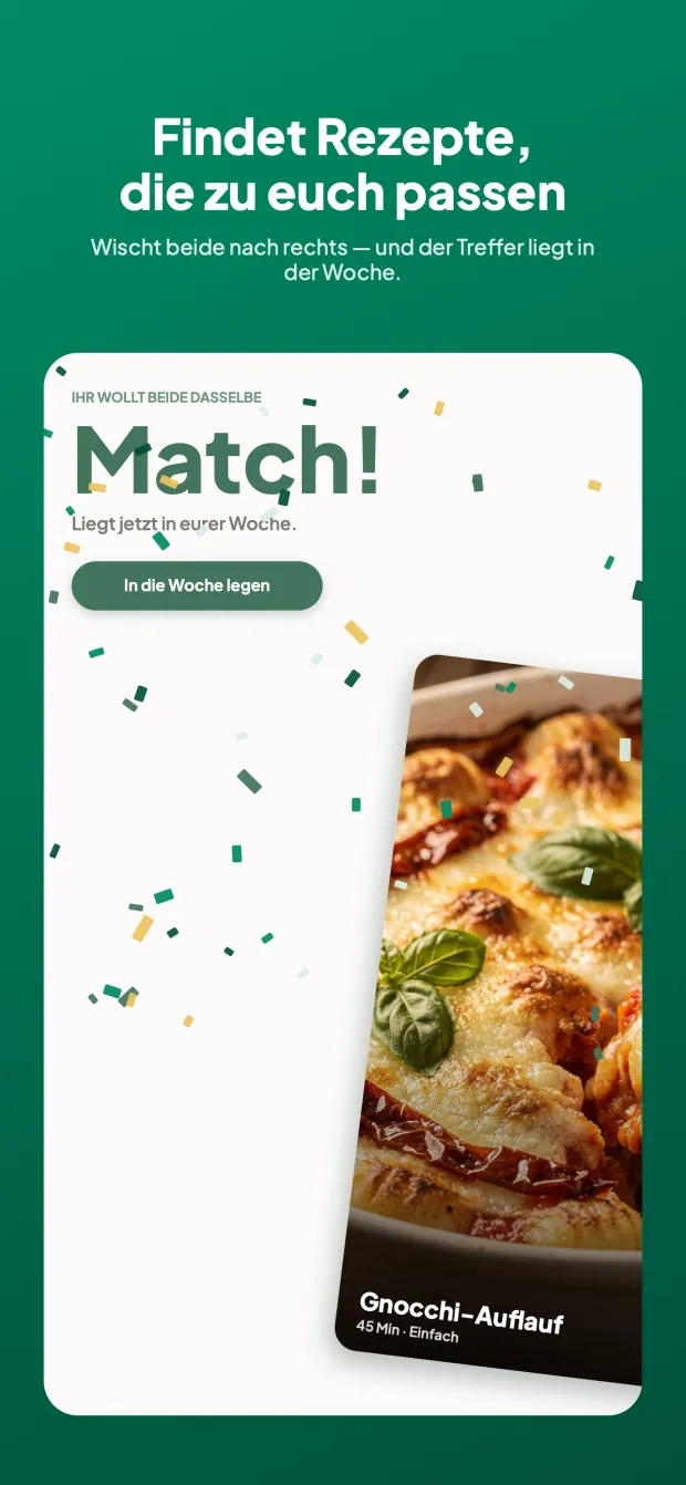 Findet Rezepte, die zu euch passen